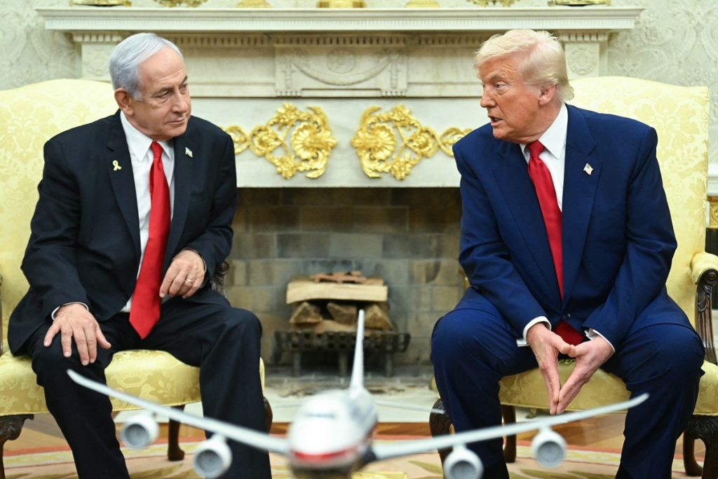 US-ISRAEL-POLITICS-DIPLOMACY-TRUMP-NETANYAHU