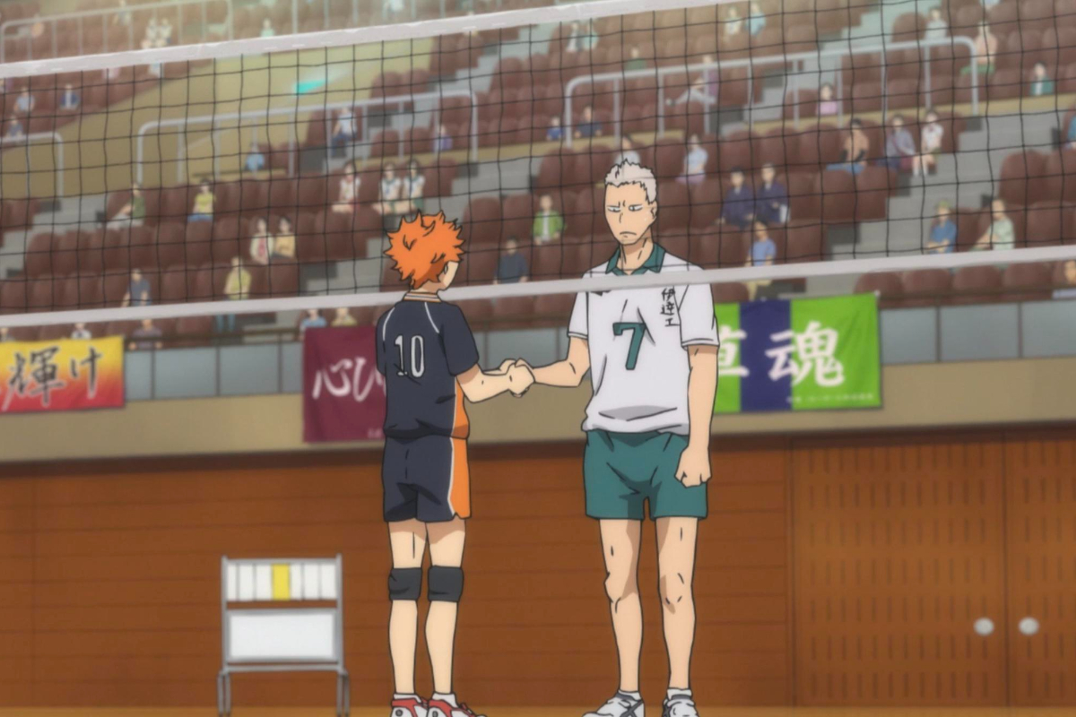 Fakta Pertemanan Shoyo Hinata dan Takanobu Aone di Haikyuu!!