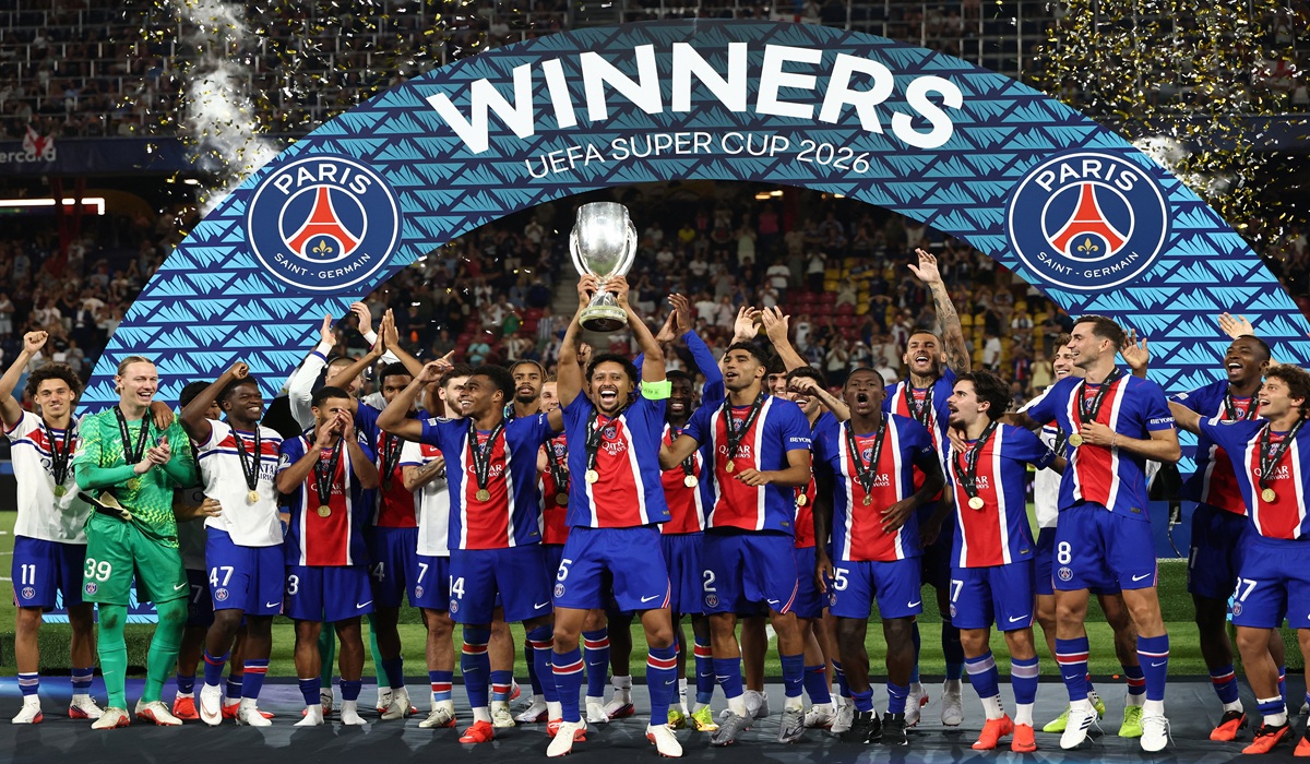 Piala Super UEFA: PSG vs Aston Villa, Les Parisien Sukses Pertahankan Gelar