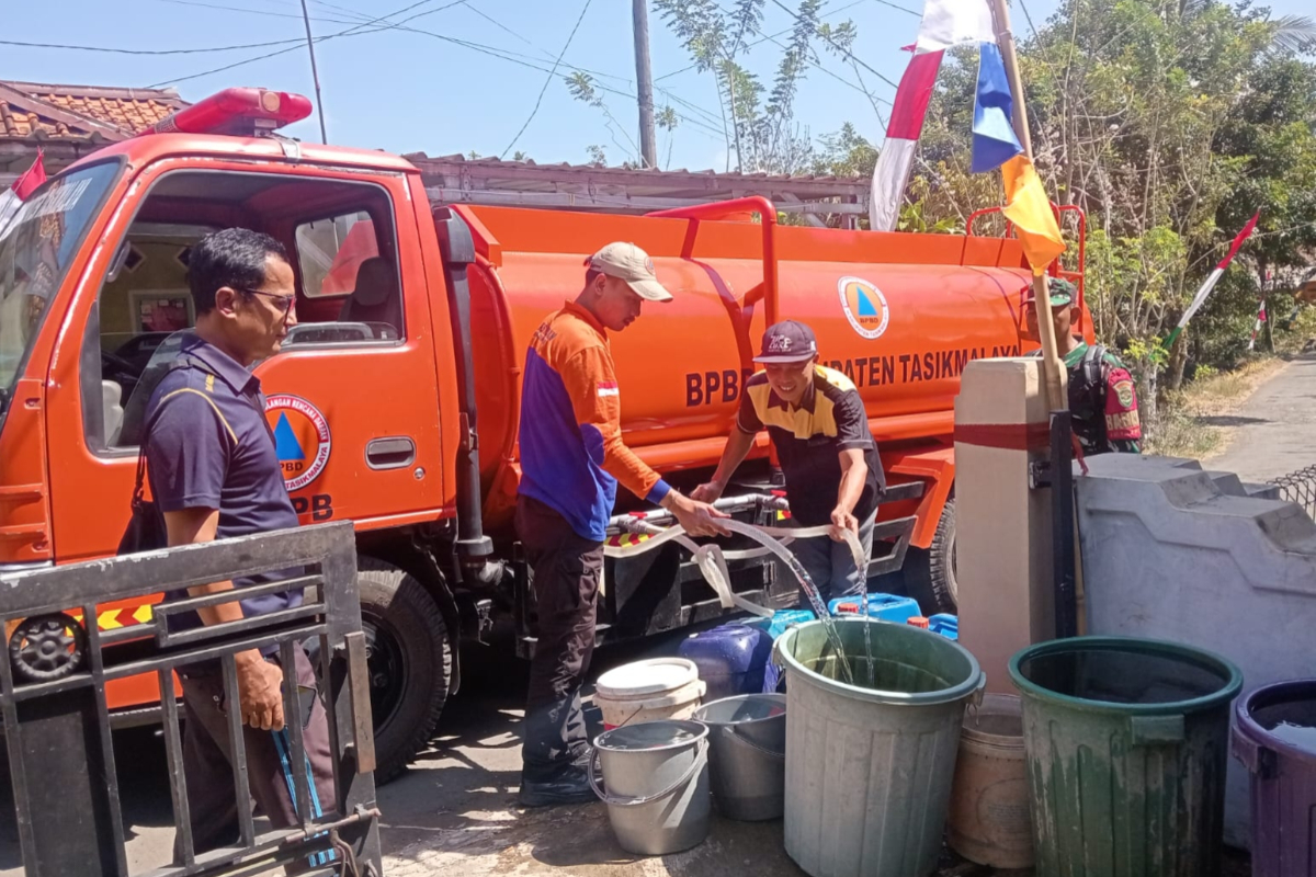 Krisis Air Bersih di Tasikmalaya Meluas, 42.697 Warga Terdampak