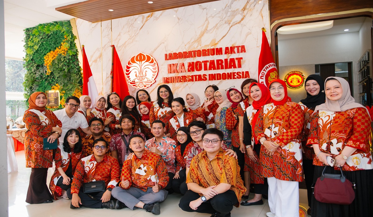 FHUI Resmikan Laboratorium Akta IKA Notariat UI untuk Simulasi Praktik Mahasiswa