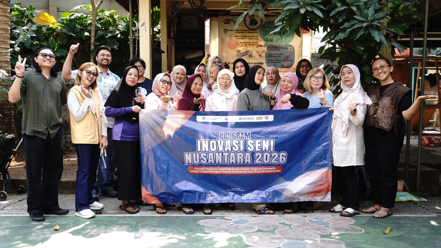 Olah Limbah Rumah Tangga Menjadi Pewarna Tekstil, Kampus ini dan Kusuma Craft di Tangsel Dorong Seni Berkelanjutan