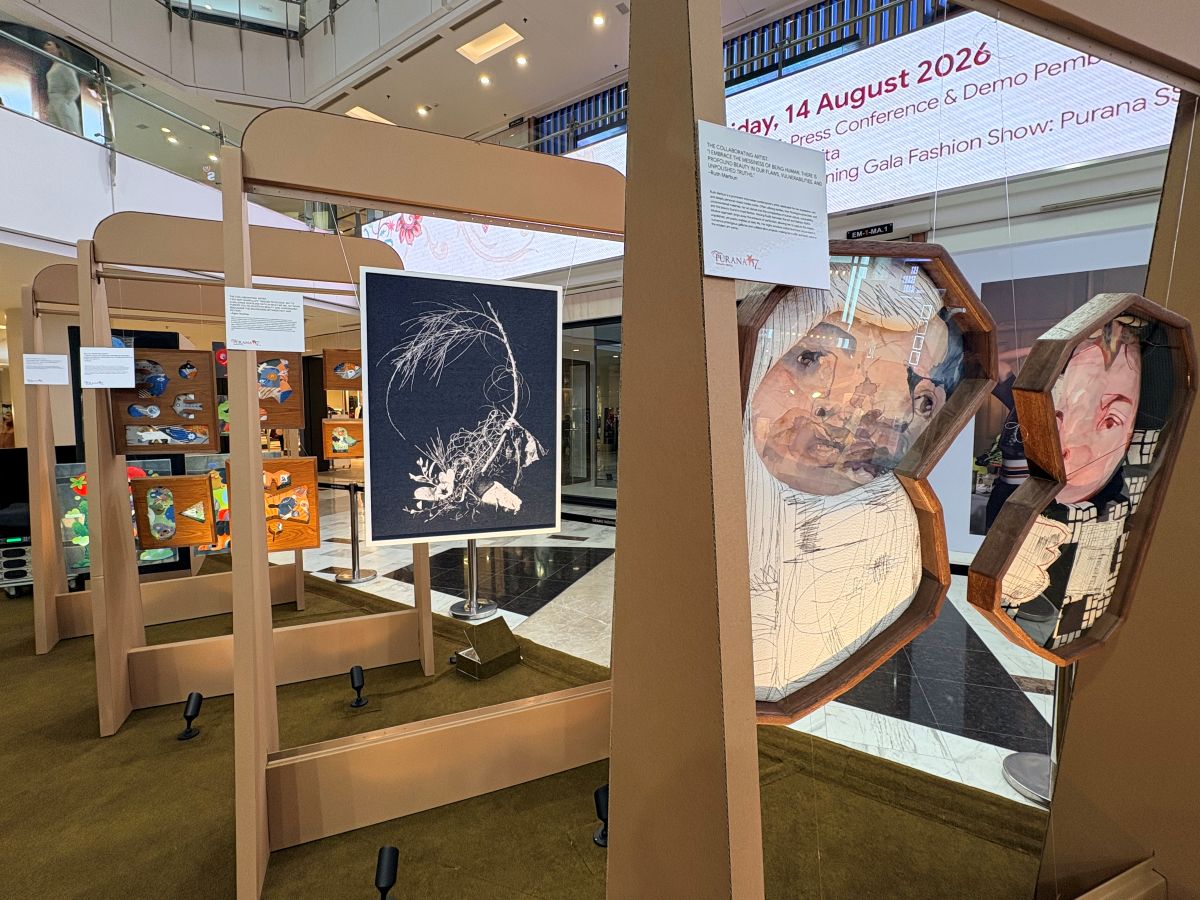 Karya Seni Berbahan Limbah Tekstil Hadir di Pameran Purana 17: Renjana Perca