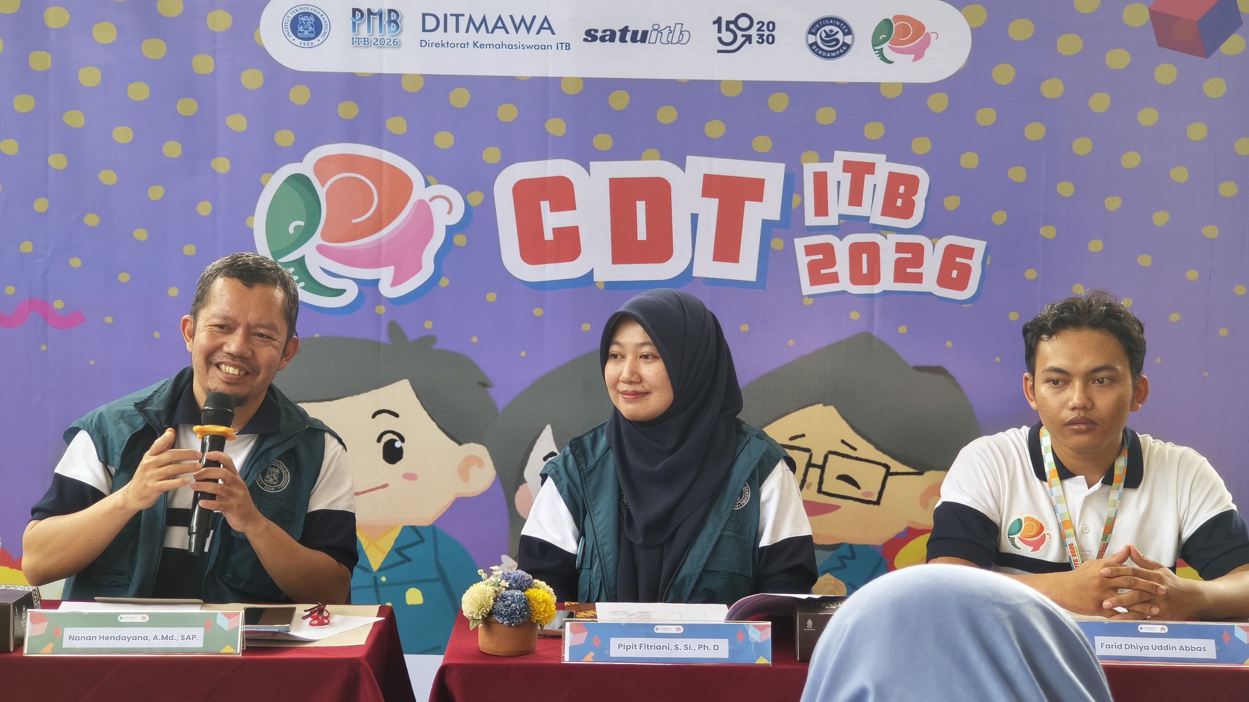 Kembangkan Karakter Mahasiswa Baru, ITB Adakan CDT Carnival 2026