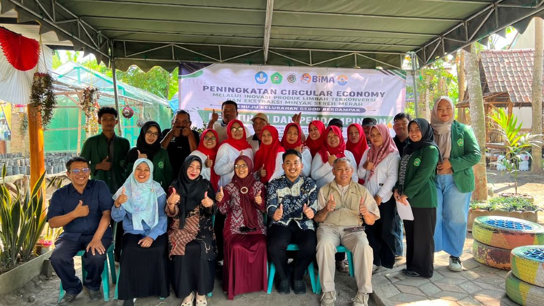Teknologi Tepat Guna Dorong Kelurahan Gedog Jadi Sentra Ekonomi Sirkular dan Produk Inovatif