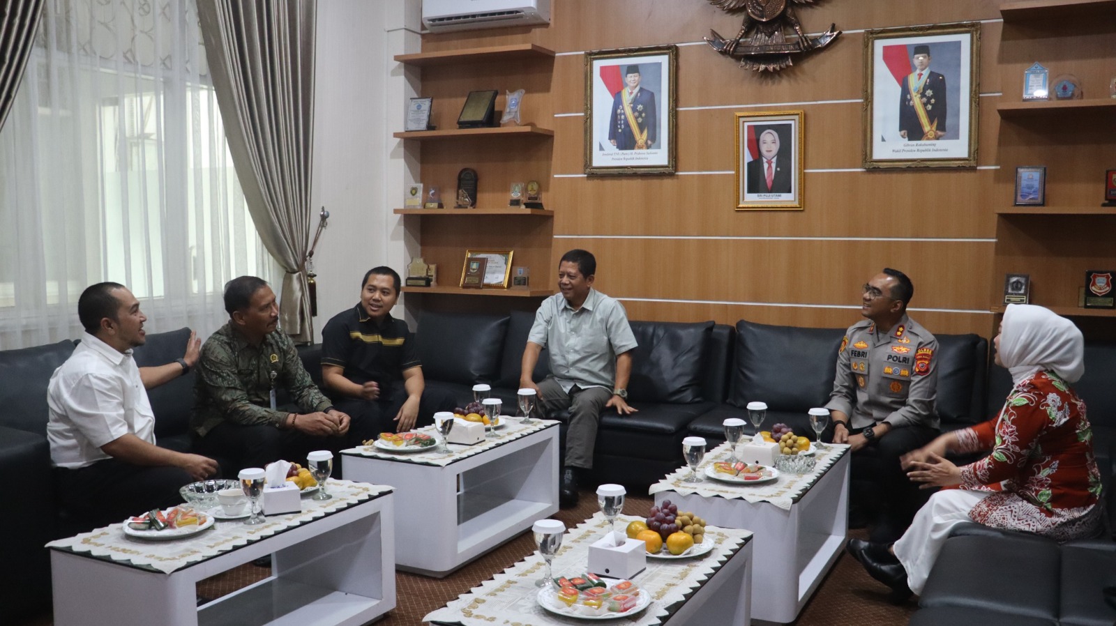 Kapolres Purwakarta Perkuat Sinergi dengan DPRD, Bahas Kamtibmas