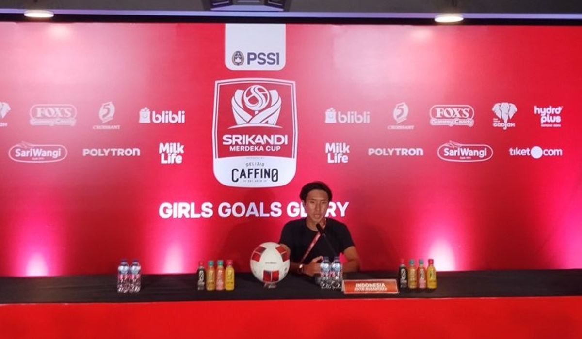 Takumi Tanaguchi Fokus Benahi Mental Timnas U-16 Putri Usai Kalah dari Tailan