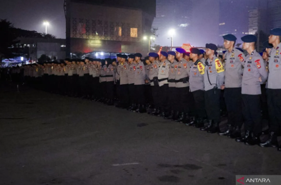 13.859 Personel Disiagakan Kawal Kirab Bendera hingga Pesta Rakyat HUT RI di Jakarta