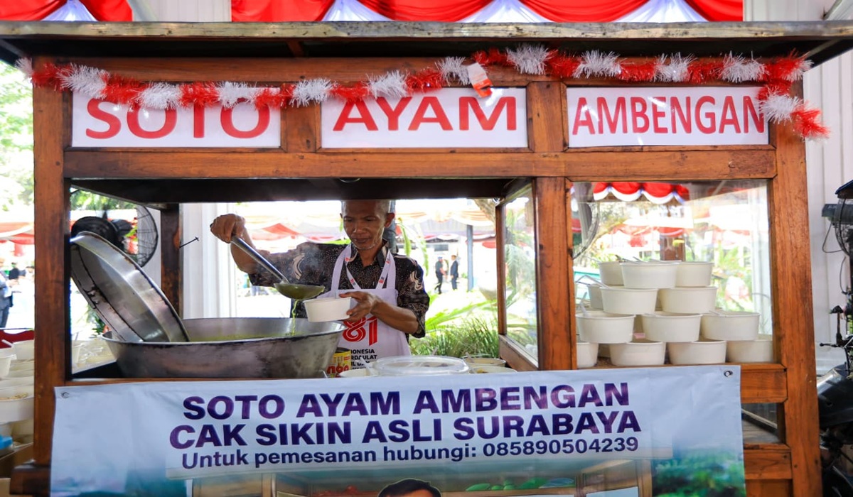 Ribuan UMKM Meriahkan HUT RI di Kawasan Istana Merdeka
