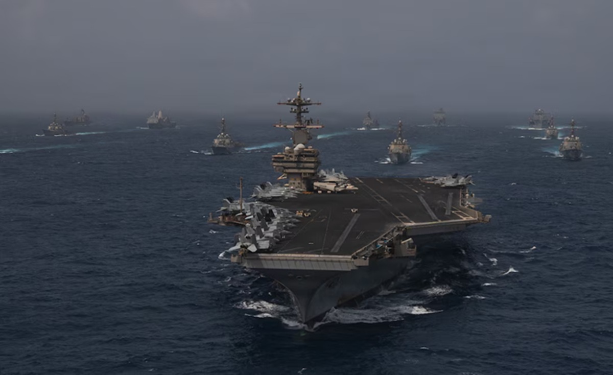 Trump Sebut Kelangkaan Logistik di USS Abraham Lincoln ‘Fake News’