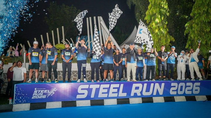 Lari di Tengah Kawasan Industri, Steel Run 2026 Sukses Gaet 3.000 Pelari