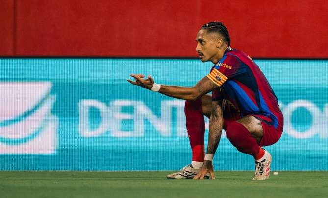Sevilla vs Barcelona: Hattrick Raphinha Bawa Blaugrana Perpanjang Tren Kemenangan Beruntun