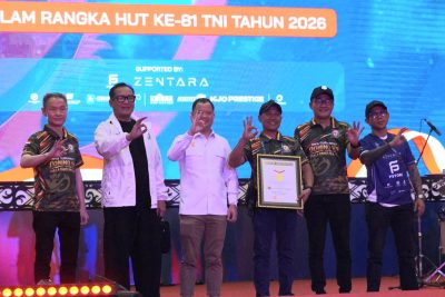 Geliat Domino Makin Besar, PB Orado Pecahkan Rekor MURI