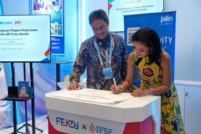 Nobu Bank-Jalin Sepakati Pengembangan QRIS Antarnegara ke Hong Kong